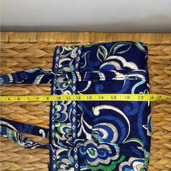 Vera Bradley Floral Blue Tote Bag - Picture 10 of 16